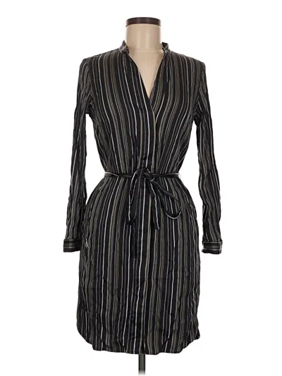 Pre-owned Ann Taylor Kimono In Black