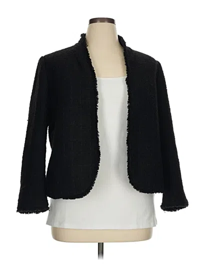 Pre-owned Ann Taylor Kimono In Black