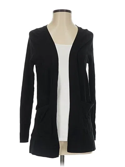 Pre-owned Ann Taylor Kimono In Black