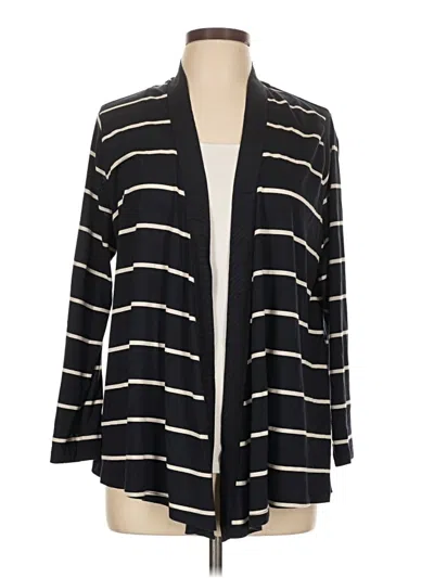 Pre-owned Ann Taylor Kimono In Black
