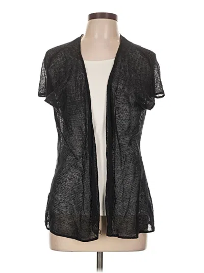 Pre-owned Ann Taylor Kimono In Black