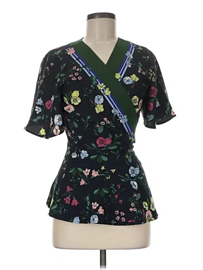 Pre-owned Ann Taylor Kimono In Black