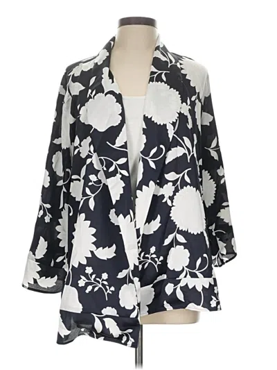 Pre-owned Ann Taylor Kimono In Black