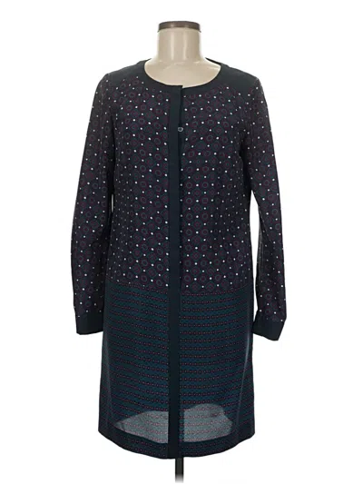 Pre-owned Ann Taylor Kimono In Blue