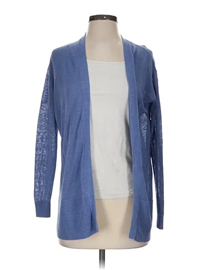 Pre-owned Ann Taylor Kimono In Blue