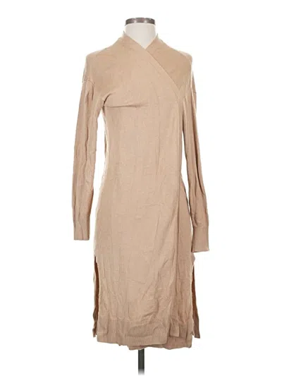 Pre-owned Ann Taylor Kimono In Brown