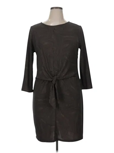 Pre-owned Ann Taylor Kimono In Brown