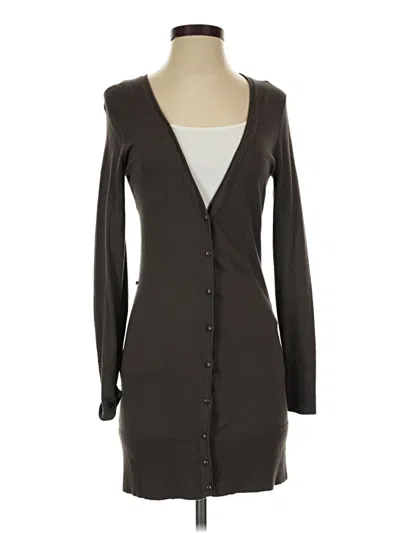 Pre-owned Ann Taylor Kimono In Gray