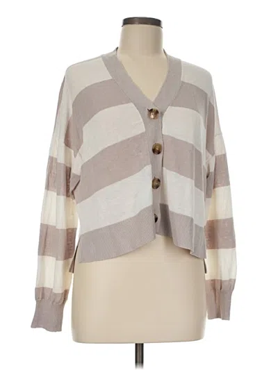Pre-owned Ann Taylor Kimono In Gray