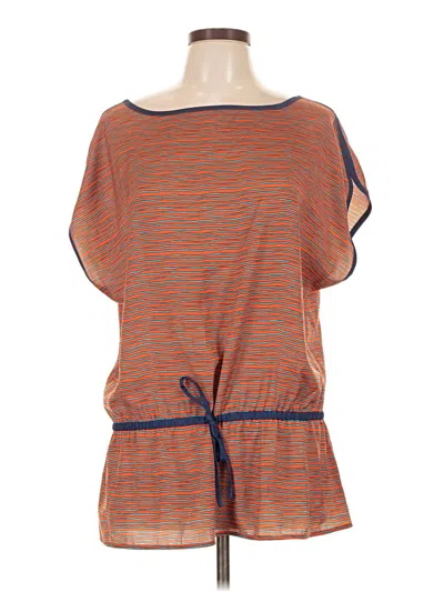 Pre-owned Ann Taylor Kimono In Orange
