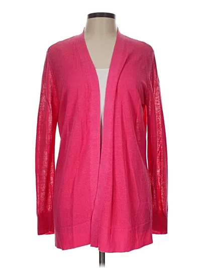 Pre-owned Ann Taylor Kimono In Pink