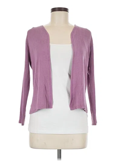 Pre-owned Ann Taylor Kimono In Purple