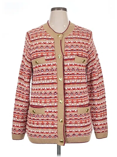 Pre-owned Ann Taylor Kimono In Red