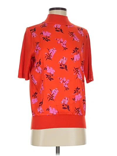 Pre-owned Ann Taylor Kimono In Red