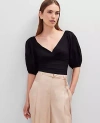 Ann Taylor Knotted Tie Back Blouse