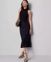 Ann Taylor Lace Flounce Midi Skirt