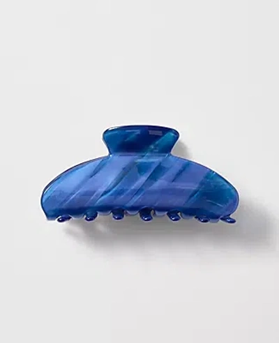 Ann Taylor Large Hair Clip In Blue