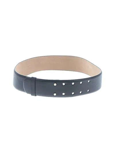 Pre-owned Ann Taylor Leather Belt In Black