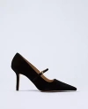 Ann Taylor Leather Mary Jane Pump In Black