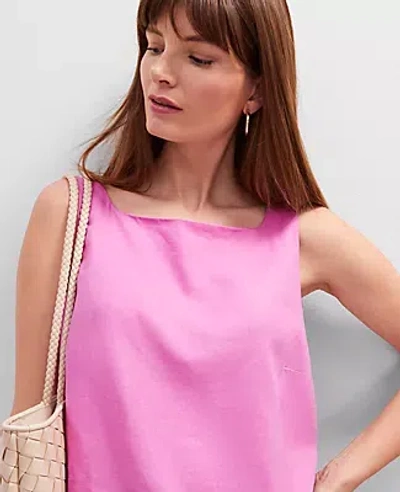 Ann Taylor Linen Blend Tank Top