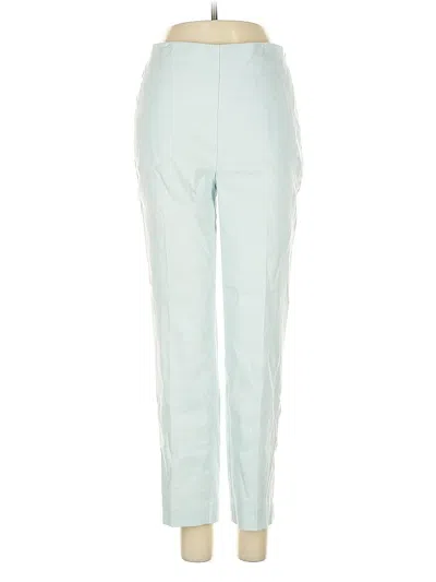 Pre-owned Ann Taylor Linen Pants In Blue