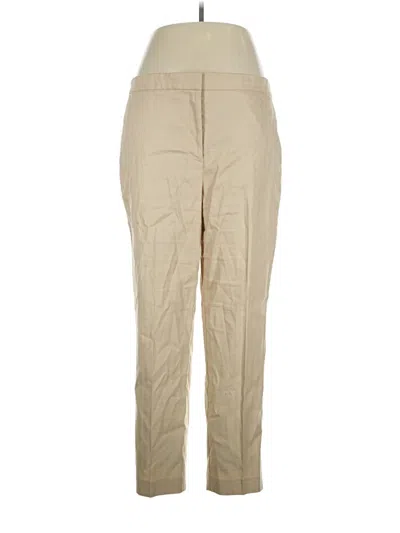 Pre-owned Ann Taylor Linen Pants In Brown