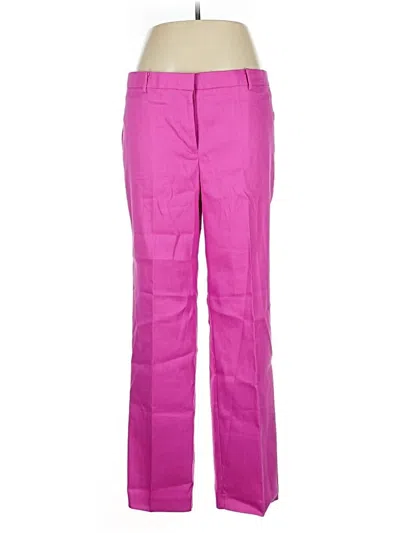 Ann Taylor Linen Pants In Pink