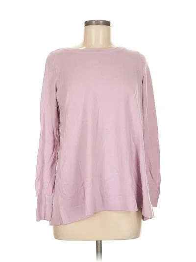 Pre-owned Ann Taylor Loft 3/4 Sleeve T-shirt In Pink