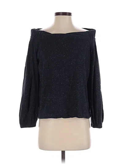 Pre-owned Ann Taylor Loft 3/4 Sleeve T-shirt In Gray