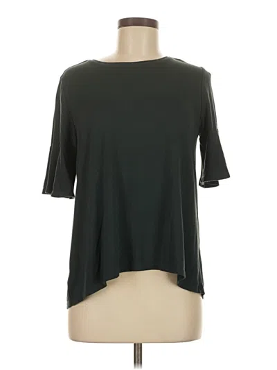 Pre-owned Ann Taylor Loft 3/4 Sleeve T-shirt In Green