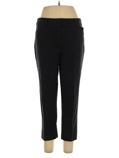 Pre-owned Ann Taylor Loft Active Pants In Black