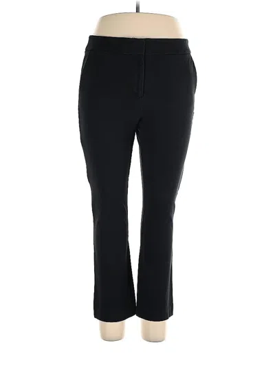 Pre-owned Ann Taylor Loft Active Pants In Black