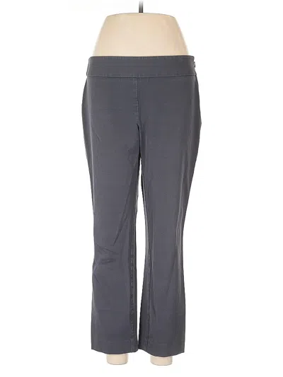 Pre-owned Ann Taylor Loft Active Pants In Gray