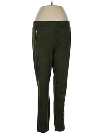 Pre-owned Ann Taylor Loft Active Pants In Green