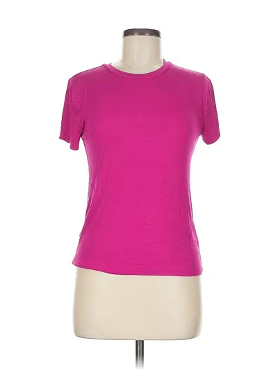 Pre-owned Ann Taylor Loft Active T-shirt In Pink