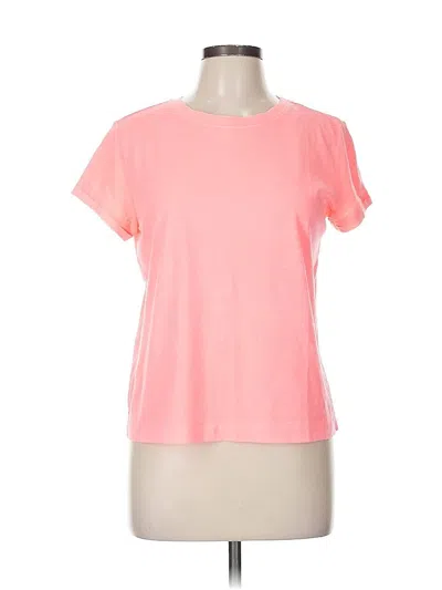 Pre-owned Ann Taylor Loft Active T-shirt In Pink