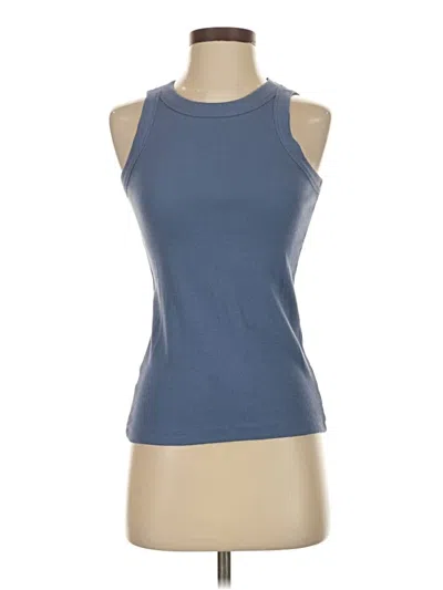 Pre-owned Ann Taylor Loft Active Tank Top In Blue