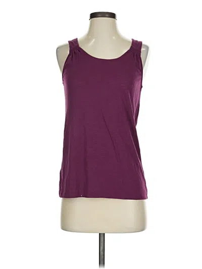 Pre-owned Ann Taylor Loft Active Tank Top In Purple