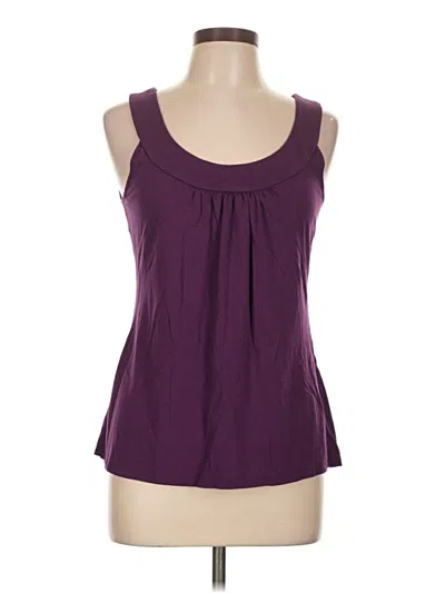 Pre-owned Ann Taylor Loft Active Tank Top In Purple