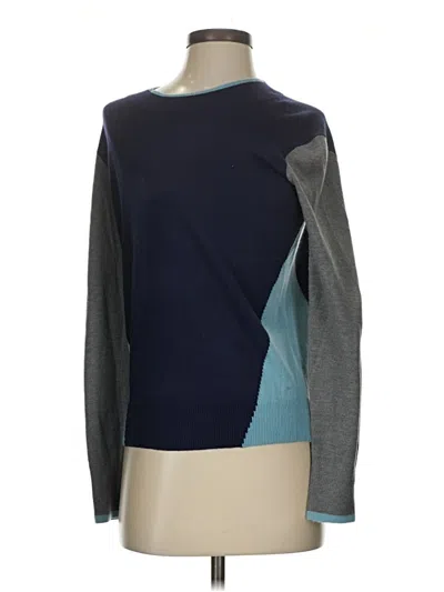 Pre-owned Ann Taylor Loft Active T-shirt In Blue