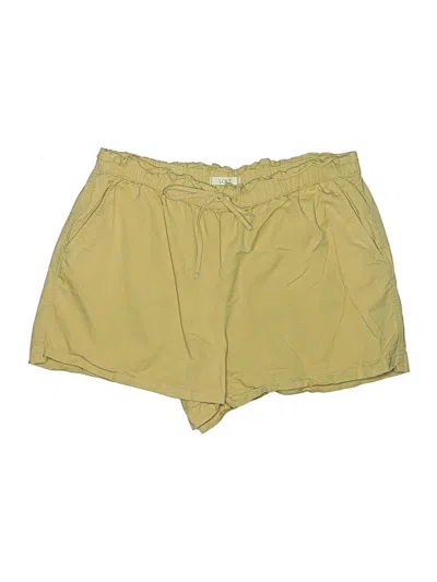 Pre-owned Ann Taylor Loft Athletic Shorts In Yellow