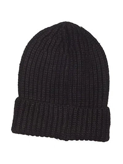 Ann Taylor Loft Beanie Hat In Black