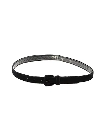 Pre-owned Ann Taylor Loft Belt In Black