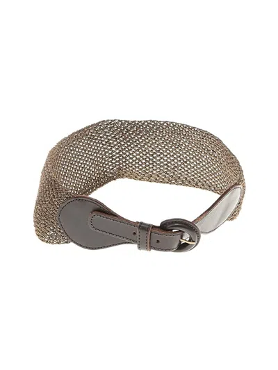 Pre-owned Ann Taylor Loft Belt In Gold