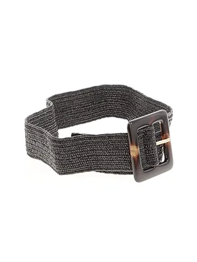 Pre-owned Ann Taylor Loft Belt In Gray
