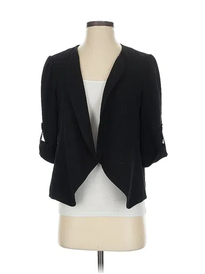 Pre-owned Ann Taylor Loft Blazer Jacket In Black