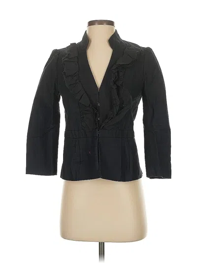 Pre-owned Ann Taylor Loft Blazer Jacket In Black