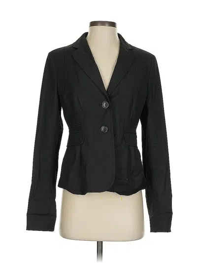 Pre-owned Ann Taylor Loft Blazer Jacket In Black