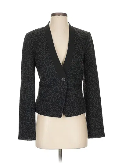Pre-owned Ann Taylor Loft Blazer Jacket In Black