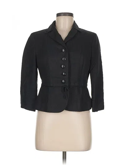 Pre-owned Ann Taylor Loft Blazer Jacket In Black